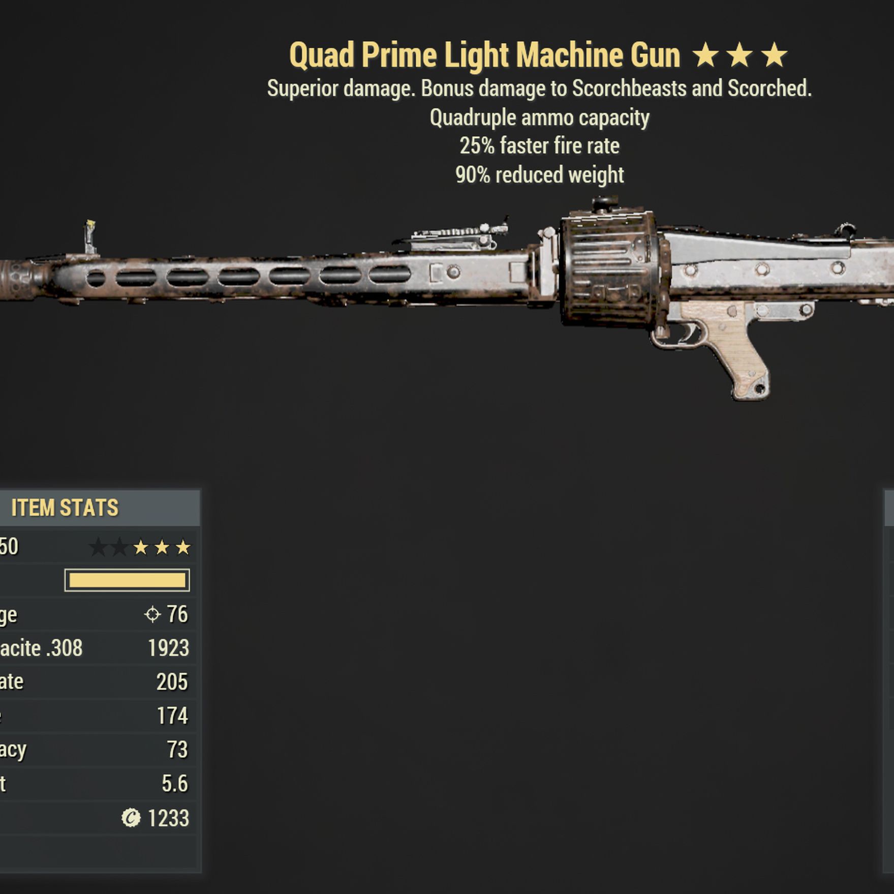 Two-Shot Refined Assault Rifle - Level 50 - 1 Star - TS: Buy Fallout 76 PC  Item Weapons, F76 Items - MMOGA