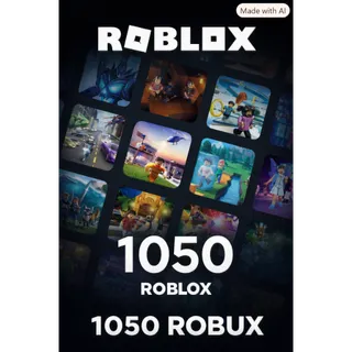 🔥🎮 ROBLX 1050 Robux Gift Card – Instant Global Delivery 🌍🔥