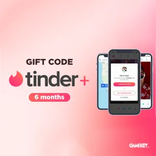 TINDER PLUS 6 MONTH KEY GLOBAL | Instant Delivery