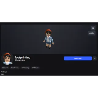 rare roblox username @footprinting