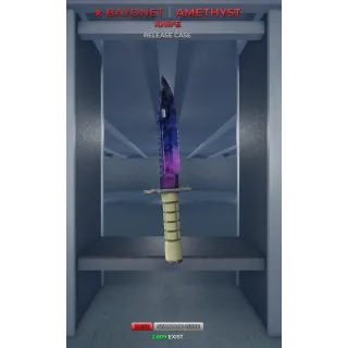 BAYONET AMETHYST KNIFE SNIPER DUELS