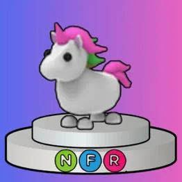 neon fly ride unicorn