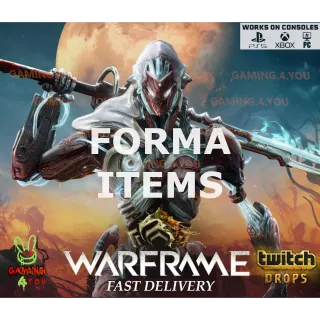 WARFRAME✦TWITCH DROPS✦ Styanax + Gara + Saryn + Gotva + 29 Forma + 5 Shards