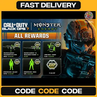Call Of Duty Black Ops 7!Monster Energy Bundle 6 Codes | PC/PS4/PS5/XBOX