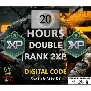 Call of Duty Black Ops 6 [20 HOURS] DOUBLE RANK 2XP FAST DELIVERY GLOBAL