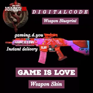 Game Is Love - MCW 6.8 Marksman Rifle Weapon BP / Call of Duty Modern Warfare 3