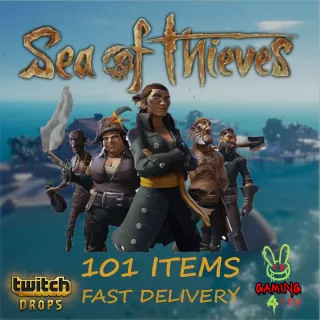 Sea of ​​Thieves✦TWITCH DROPS✦TWITCH SKINS✦ITEMS 101