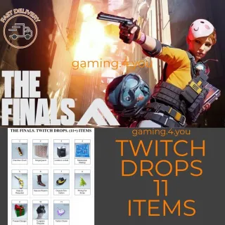THE FINALS ✦ TWITCH DROPS✦11 ITEMS
