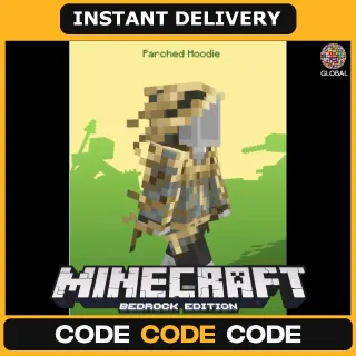 Minecraft Parched Hoodie BEDROCK EDI