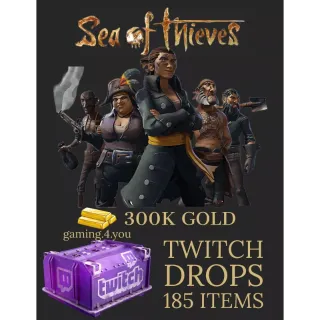 Sea of ​​Thieves✦TWITCH DROPS✦185+