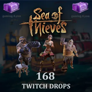 Sea of ​​Thieves✦TWITCH DROPS 168