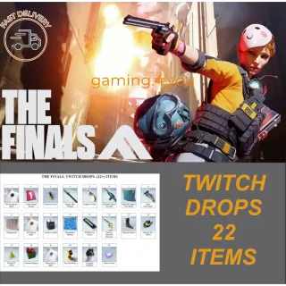 THE FINALS ✦ TWITCH DROPS✦22 ITEMS