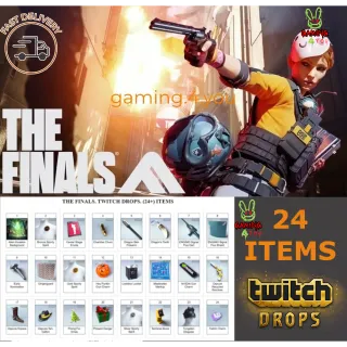 THE FINALS ✦ TWITCH DROPS✦24 ITEMS