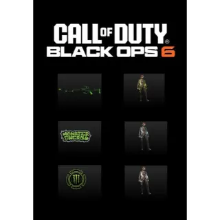 CALL OF DUTY BLACK OPS 6 BO6 MONSTER ENERGY BUNDLE | GLOBAL