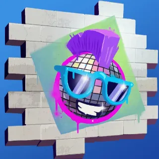 Fortnite Disco Baller Spray - Automatic Delivery!