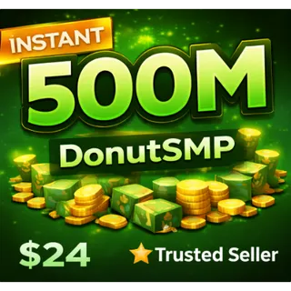 Donutsmp Money 500M