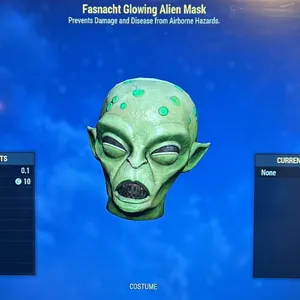 fasnacht glowing alien