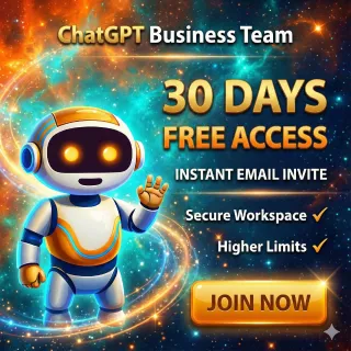 ChatGPT Business Team (30 Days) | Instant Invite + Warr