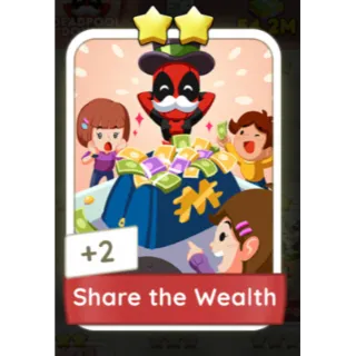 share the wealth