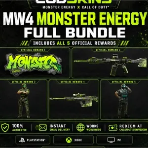 Call of Duty Modern Warfare 4 Monster Energy 
