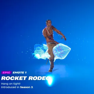 FORTNITE ROCKET RODEO EMOTE ⚡️FAST DELIVERY⚡️