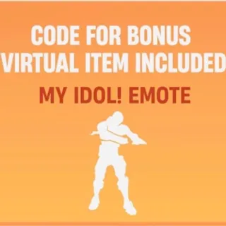FORTNITE MY IDOL EMOTE ⚡INSTANT DELIVERY⚡️