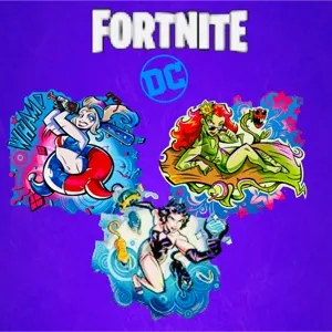 Fortnite NEW DC Sprays x3 ⚡️GLOBAL⚡️