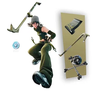 ⚡️FAST DELIVERY⚡️ Fortnite Checkered Past Pack USA