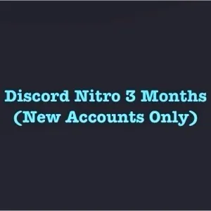 Discord Nitro 3 Months Subscription Gift ⚡️FAST DELIVERY⚡️