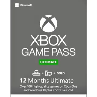 Xbox Game Pass Ultimate 12 Months 