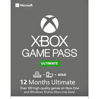 Xbox Game Pass Ultimate 12 Months 