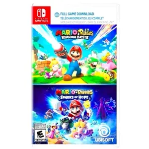 Mario + Rabbids Kingdom Battle and Sparks of Hope Nintendo Switch