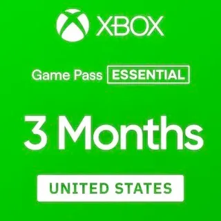 Xbox Game Pass Core Essential 3 months USA ⚡️FAST⚡️