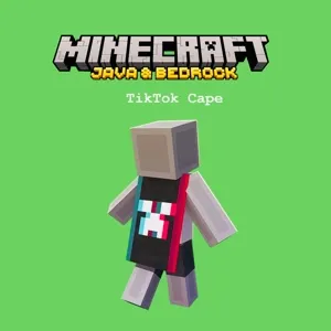 Minecraft TikTok Cape ⚡️FAST DELIVERY⚡️
