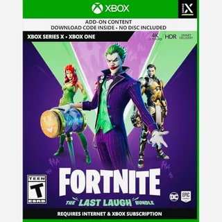 Fortnite The Last Laugh Bundle Xbox Series X|S