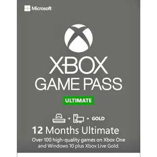 Xbox Game Pass Ultimate 12 Months 