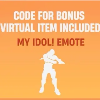 FORTNITE MY IDOL EMOTE ⚡GLOBAL⚡️