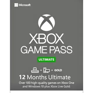 Xbox Game Pass Ultimate 12 Months 