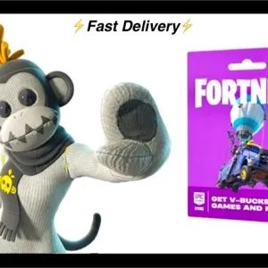 Fortnite $15 Gift Card + FREE Ghost Monk Skin ⚡️FAST DELIVERY⚡️