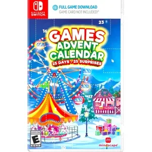 Games Advent Calendar - 25 Days - 25 Surprises - Nintendo Switch