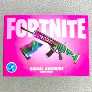 Fortnite Signal Override Wrap ⚡️GLOBAL⚡️