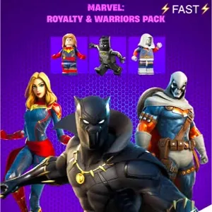 Fortnite Marvel Royalty & Warriors Pack All Platforms