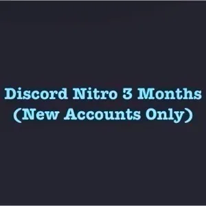 Discord Nitro 3 Months Subscription ⚡️FAST DELIVERY⚡️