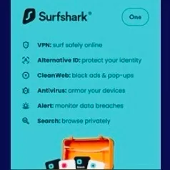 Surfshark One Unlimited Devices 1 Year Key GLOBAL