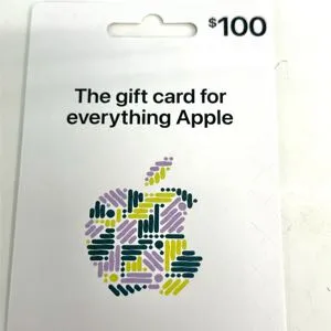 Apple $100.00 Physical Gift Card 