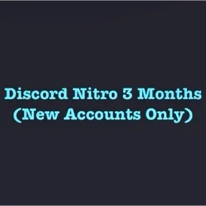 Discord Nitro 3 Months Subscription Gift ⚡️FAST DELIVERY⚡️
