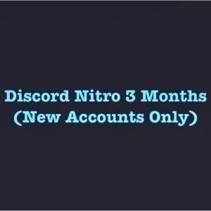 Discord Nitro 3 Months Subscription ⚡️INSTANT DELIVERY⚡️