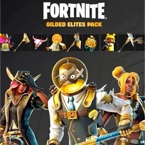 ⚡️WEEKEND SALE⚡️Fortnite Gilded Elites Pack 
