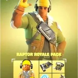 ⚡️FAST DELIVERY⚡️ Fortnite Raptor Royale Pack + 600 vbucks 
