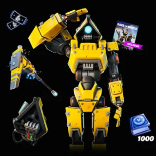 Fortnite Robo-Kevin Pack (Last Seen 1600+ Days!)